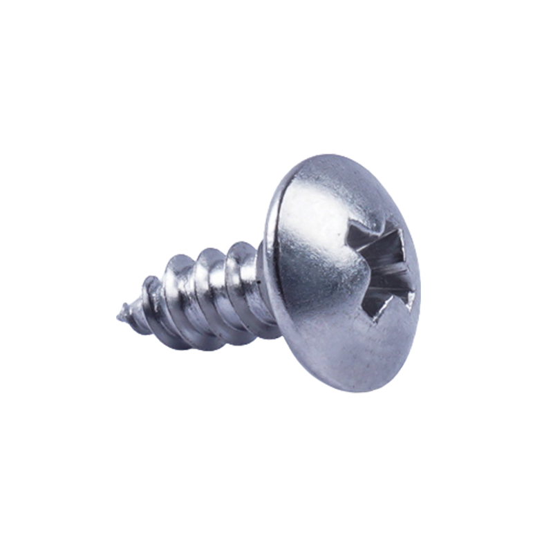 Stainless Steel Cross Large Flat Head Tapping Screw